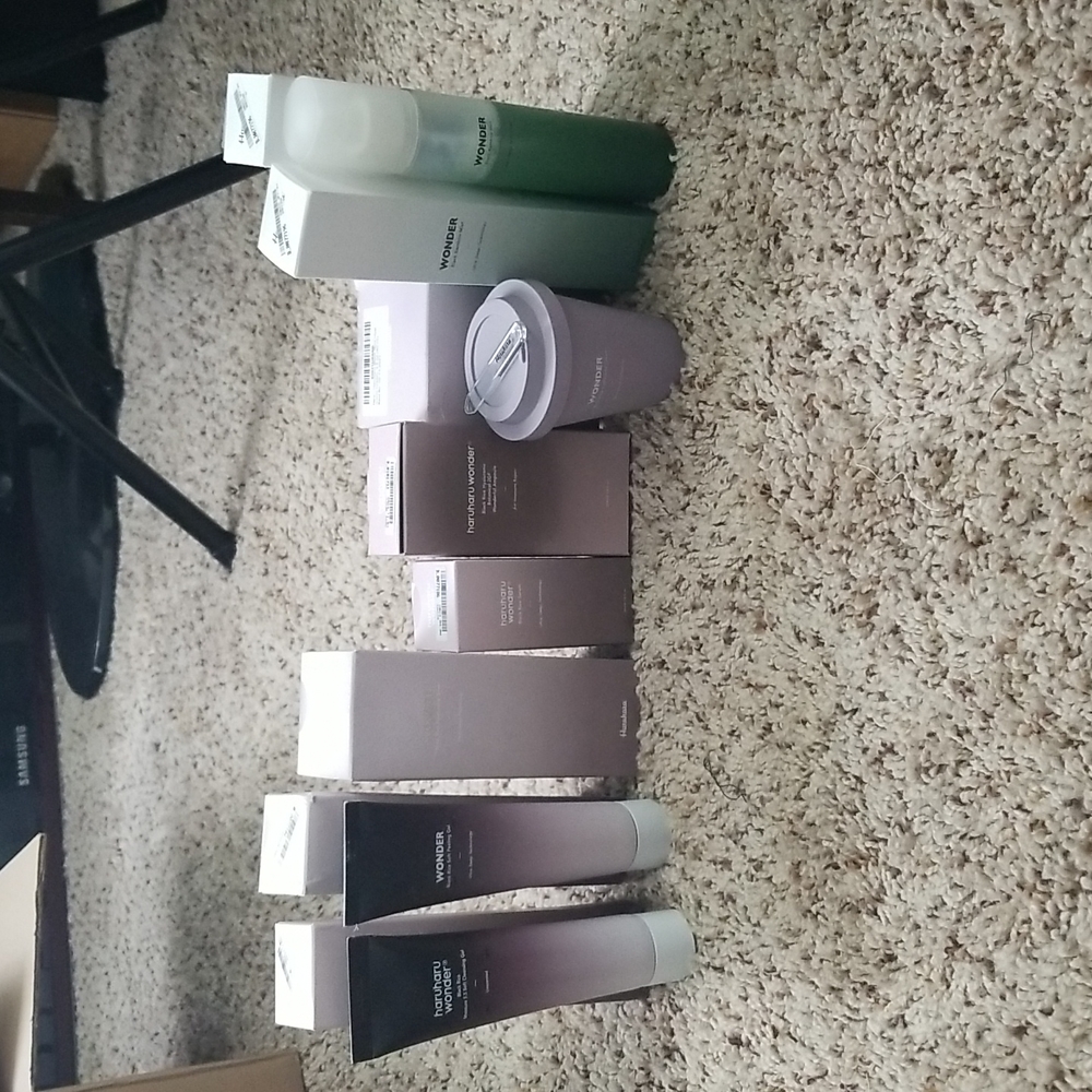HaruHaru Wonder Black Rice Skincare Line - NIB or Slightly Used